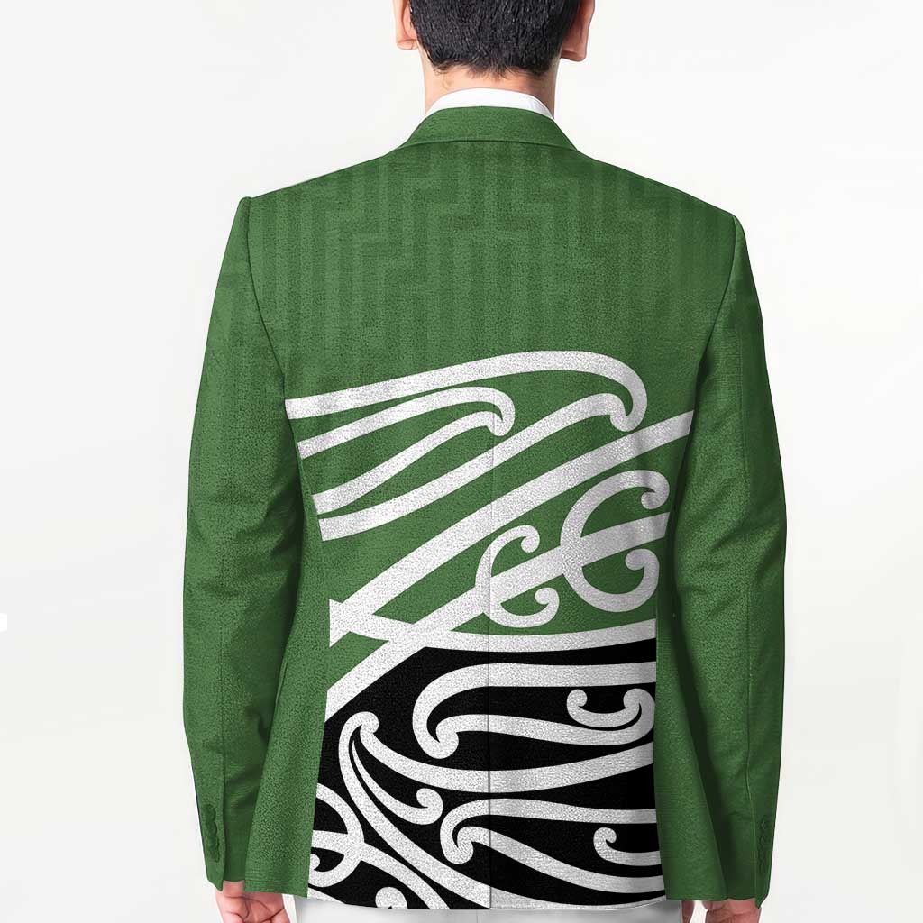 Green Fern New Zealand Kowhai Ngutukak Blazer - Polynesian Pride