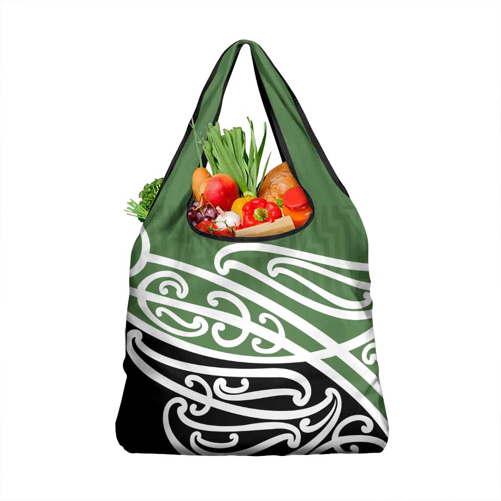 Green Fern New Zealand Kowhai Ngutukak Grocery Bag - Polynesian Pride