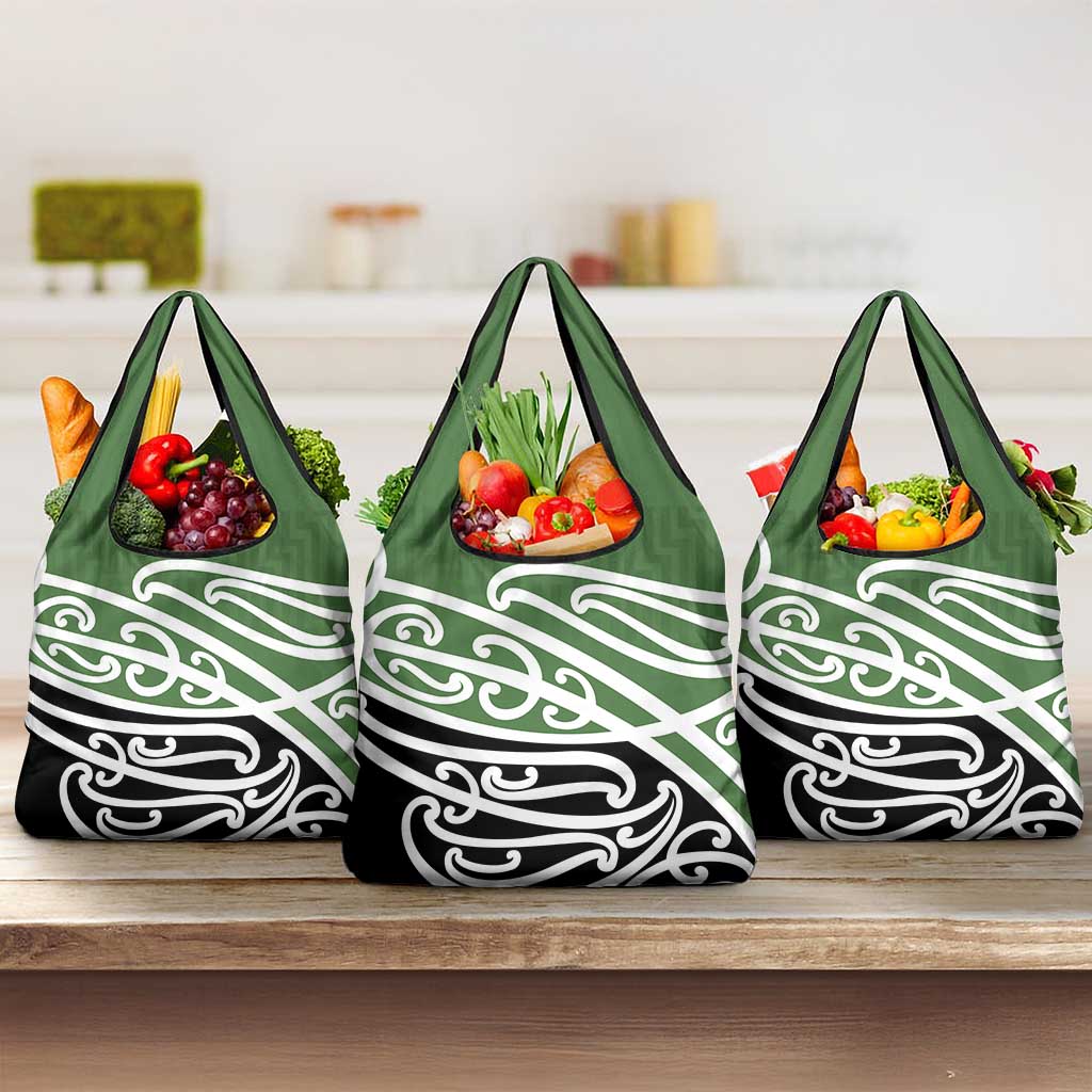 Green Fern New Zealand Kowhai Ngutukak Grocery Bag - Polynesian Pride