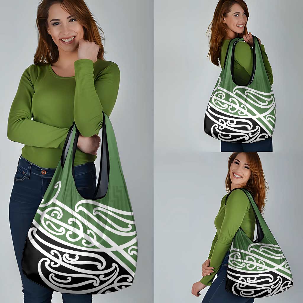 Green Fern New Zealand Kowhai Ngutukak Grocery Bag - Polynesian Pride