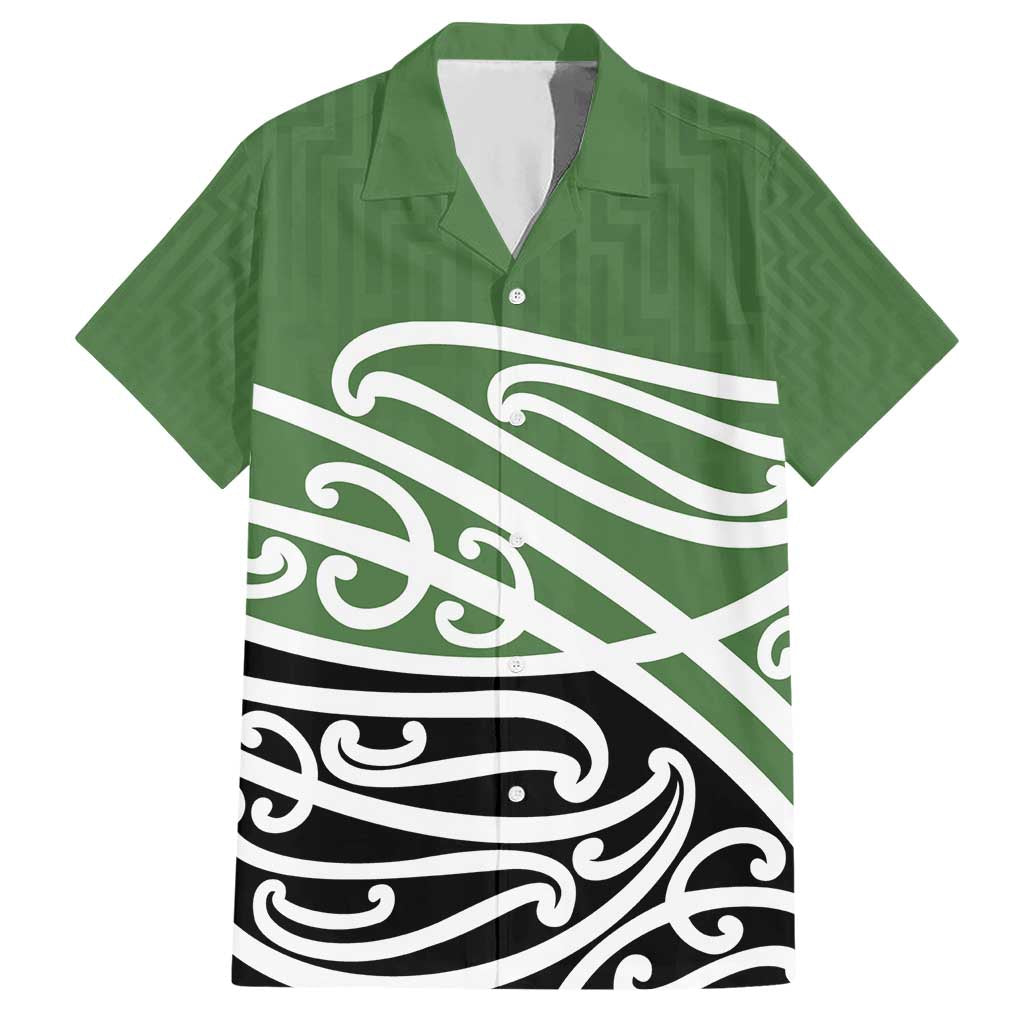 Green Fern New Zealand Kowhai Ngutukak Hawaiian Shirt - Polynesian Pride