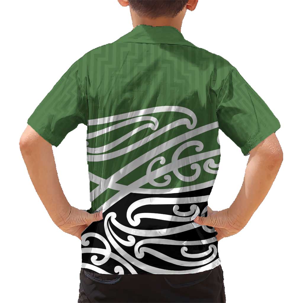Green Fern New Zealand Kowhai Ngutukak Hawaiian Shirt - Polynesian Pride