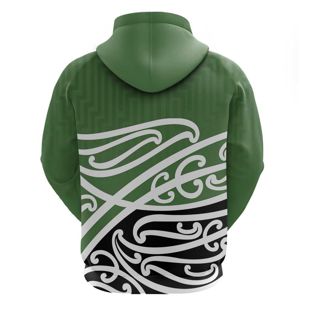 Green Fern New Zealand Kowhai Ngutukak Hoodie - Polynesian Pride