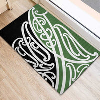 Green Fern New Zealand Kowhai Ngutukak Rubber Doormat - Polynesian Pride