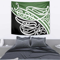 Green Fern New Zealand Kowhai Ngutukak Tapestry - Polynesian Pride