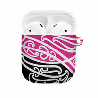 All Pink New Zealand Kowhai Ngutukak AirPods Case - Polynesian Pride
