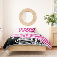All Pink New Zealand Kowhai Ngutukak Bedding Set - Polynesian Pride