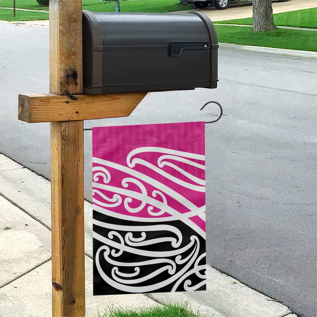 All Pink New Zealand Kowhai Ngutukak Garden Flag - Polynesian Pride