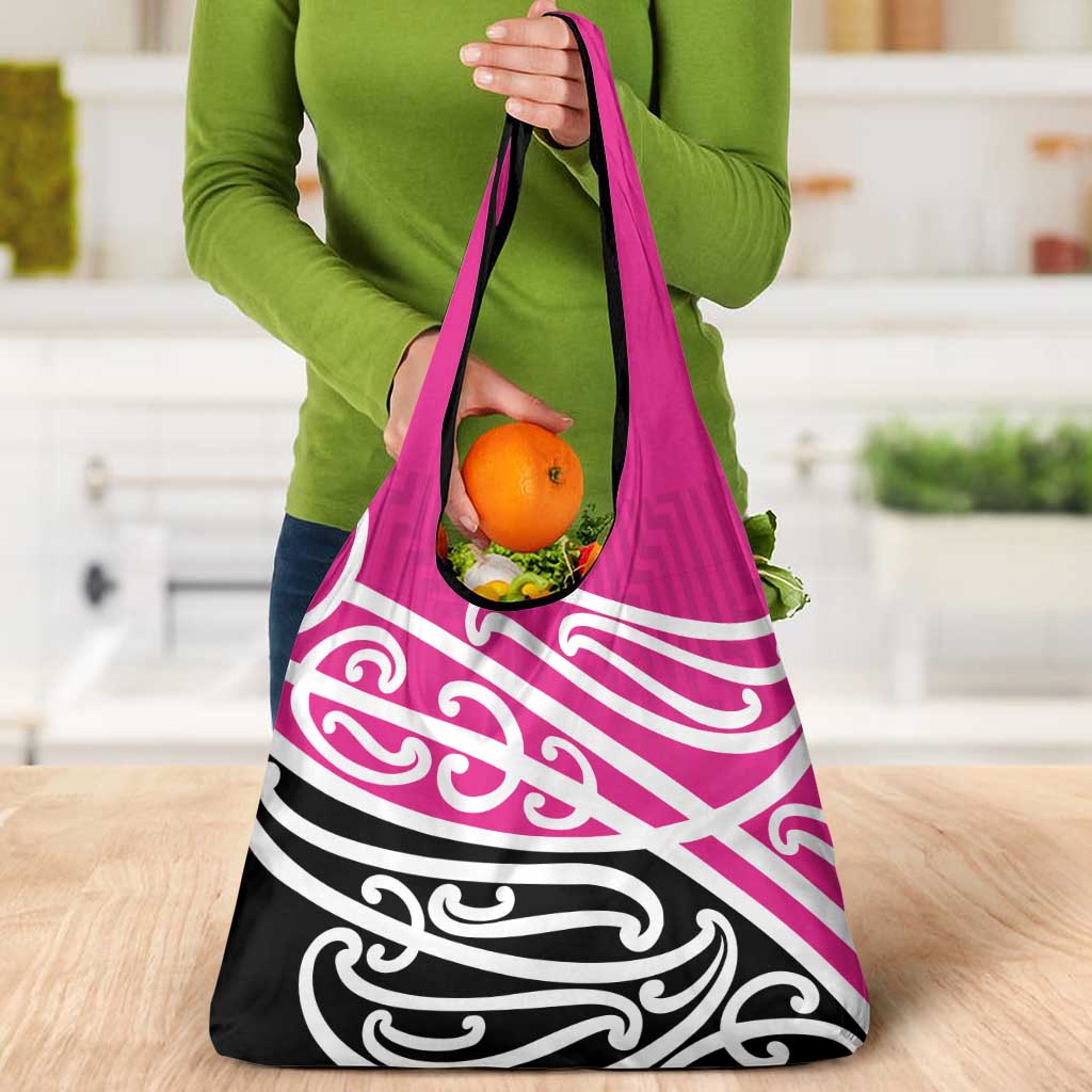 All Pink New Zealand Kowhai Ngutukak Grocery Bag - Polynesian Pride