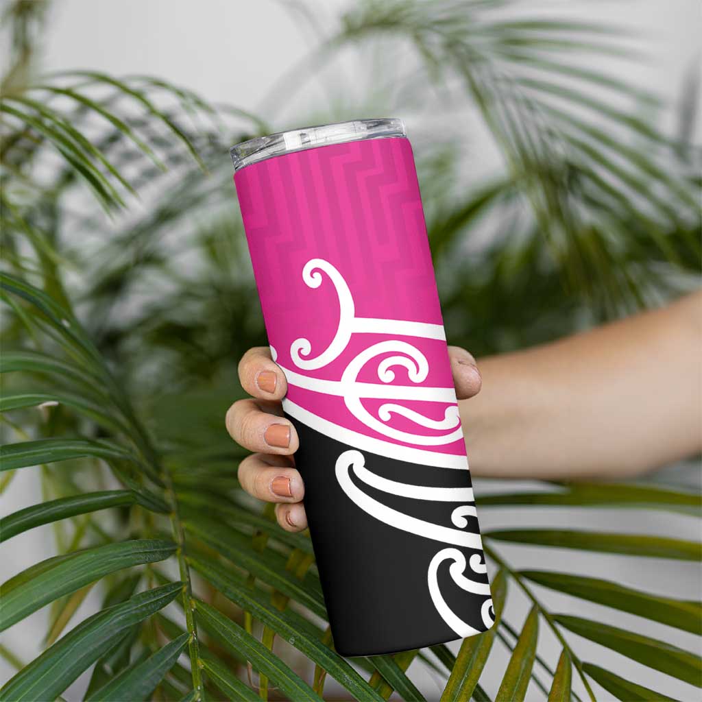 All Pink New Zealand Kowhai Ngutukak Skinny Tumbler - Polynesian Pride
