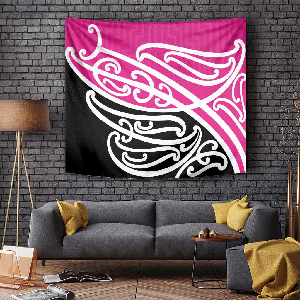 All Pink New Zealand Kowhai Ngutukak Tapestry LT9 Pink - Polynesian Pride