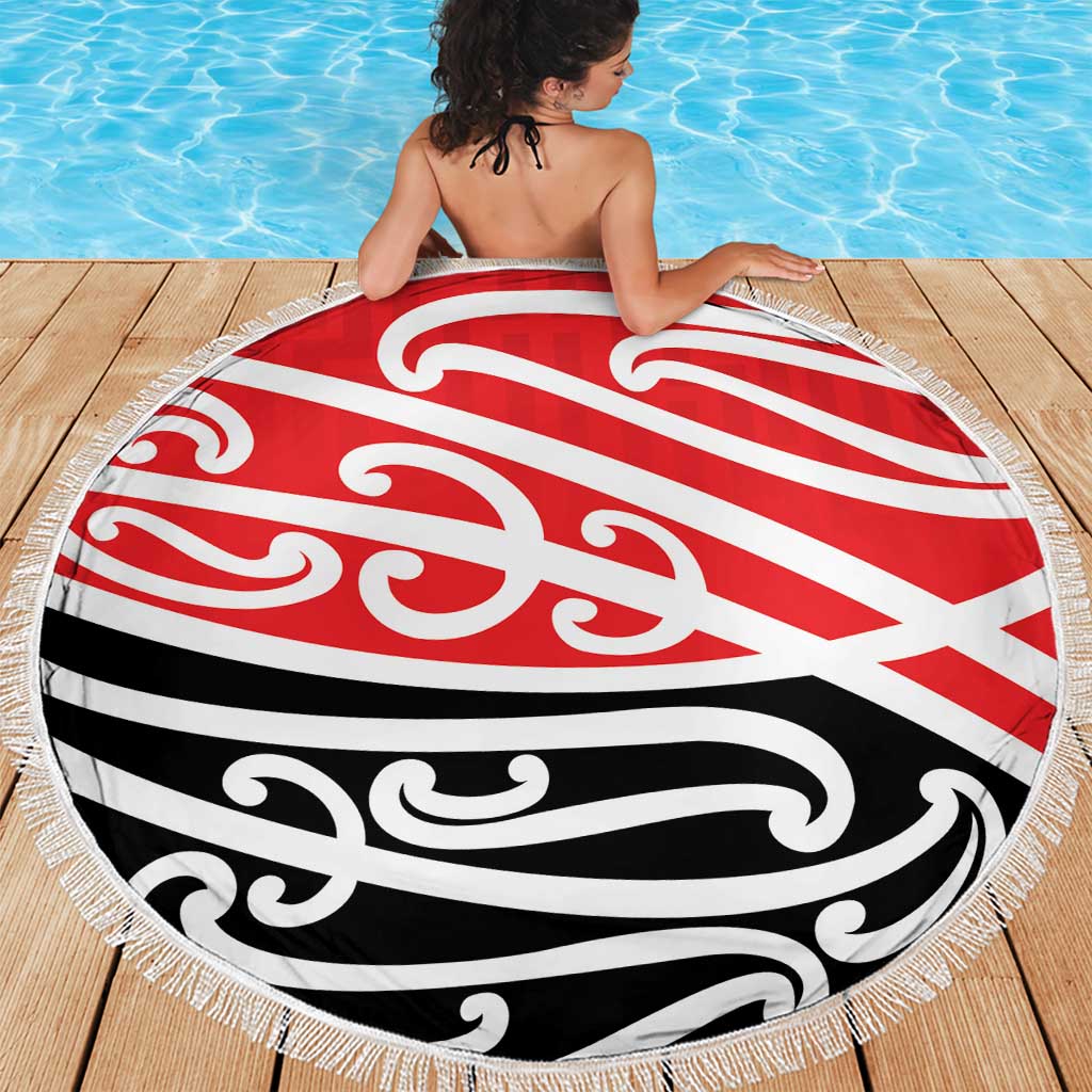 All Red New Zealand Kowhai Ngutukak Beach Blanket - Polynesian Pride