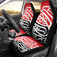 All Red New Zealand Kowhai Ngutukak Car Seat Cover LT9 - Polynesian Pride