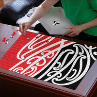 All Red New Zealand Kowhai Ngutukak Puzzle - Polynesian Pride