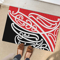 All Red New Zealand Kowhai Ngutukak Rubber Doormat - Polynesian Pride