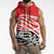 All Red New Zealand Kowhai Ngutukak Sleeveless Zip Hoodie - Polynesian Pride
