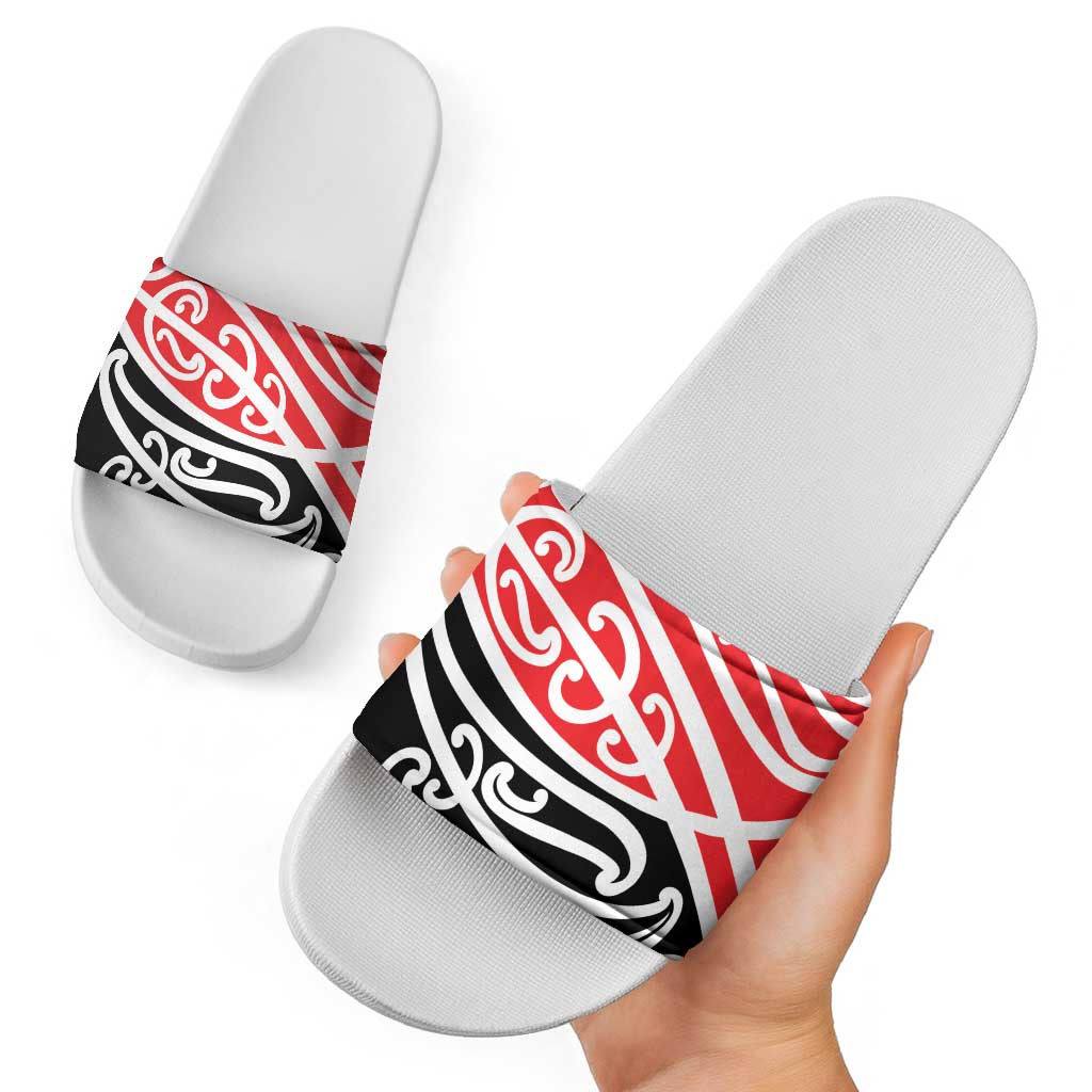 All Red New Zealand Kowhai Ngutukak Slide Sandals - Polynesian Pride