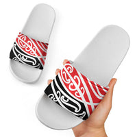 All Red New Zealand Kowhai Ngutukak Slide Sandals - Polynesian Pride