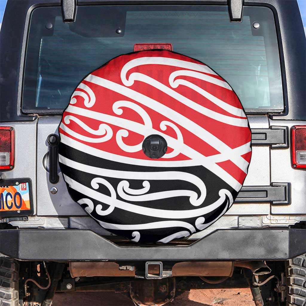 All Red New Zealand Kowhai Ngutukak Spare Tire Cover LT9 Red - Polynesian Pride