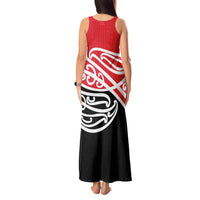 All Red New Zealand Kowhai Ngutukak Tank Maxi Dress - Polynesian Pride