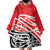 All Red New Zealand Kowhai Ngutukak Wearable Blanket Hoodie - Polynesian Pride