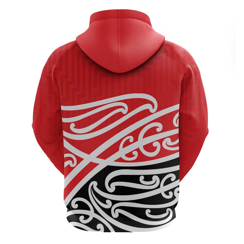 All Red New Zealand Kowhai Ngutukak Zip Hoodie - Polynesian Pride