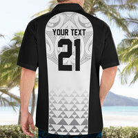 World Football 2026 New Zealand Custom Hawaiian Shirt All White Fern Maori Tribal - Polynesian Pride