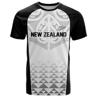 World Football 2026 New Zealand Custom T Shirt All White Fern Maori Tribal - Polynesian Pride