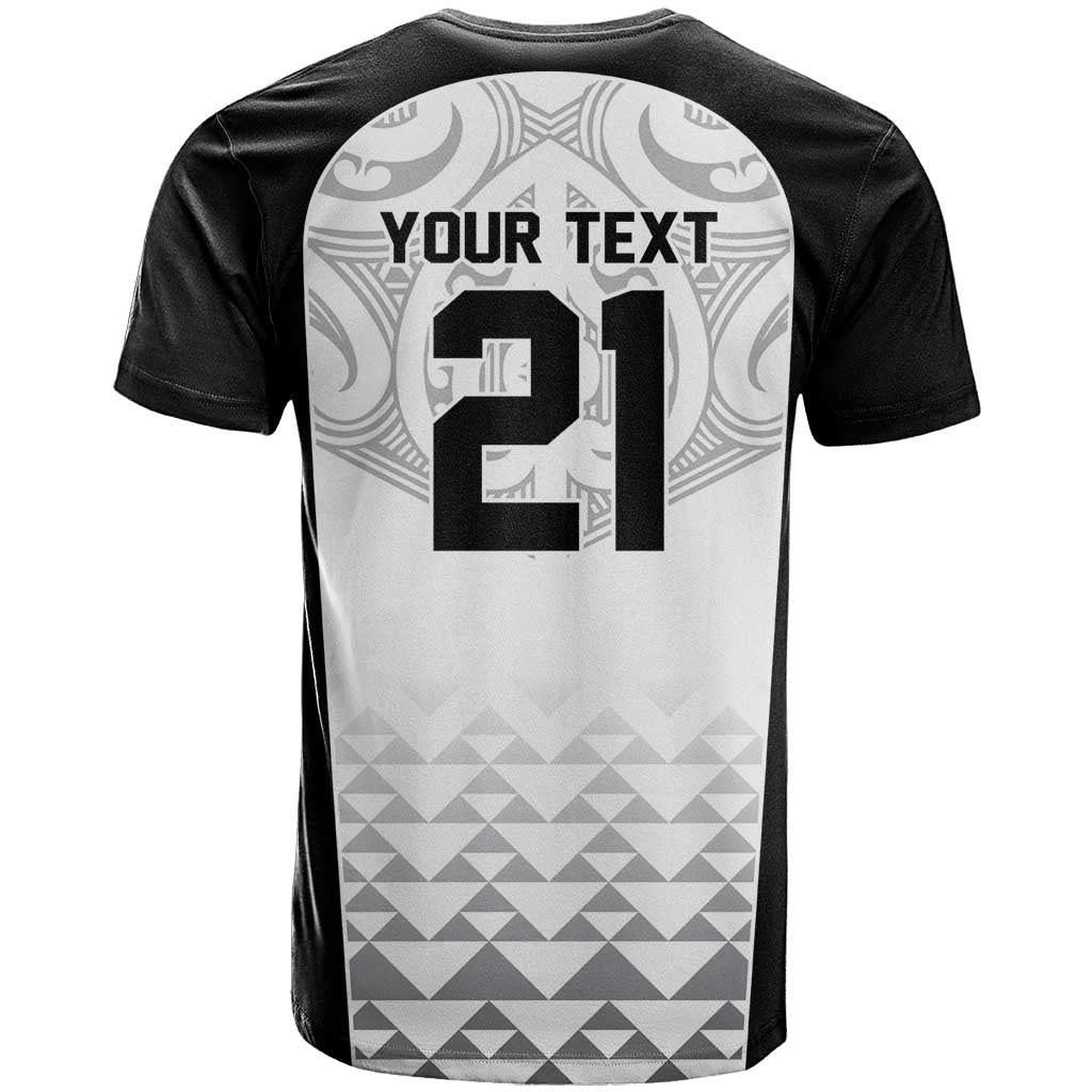 World Football 2026 New Zealand Custom T Shirt All White Fern Maori Tribal - Polynesian Pride