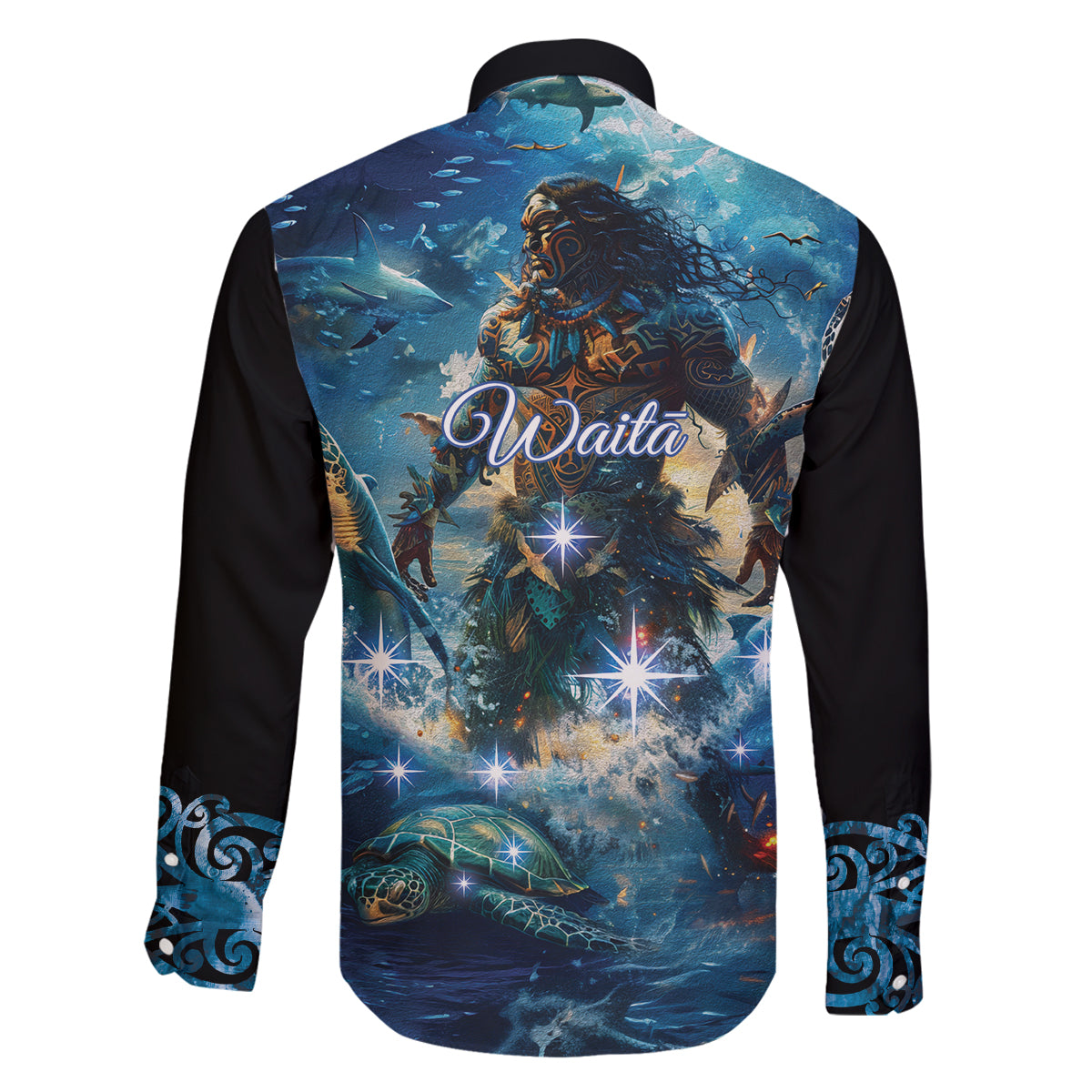 New Zealand Matariki Waita Family Matching Puletasi and Hawaiian Shirt The Way Of The Water LT9 - Polynesian Pride