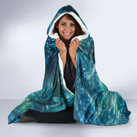New Zealand Matariki Waiti Hooded Blanket The Beginnings Of Life