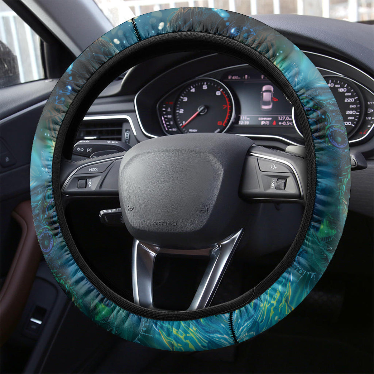 New Zealand Matariki Waiti Steering Wheel Cover The Beginnings Of Life