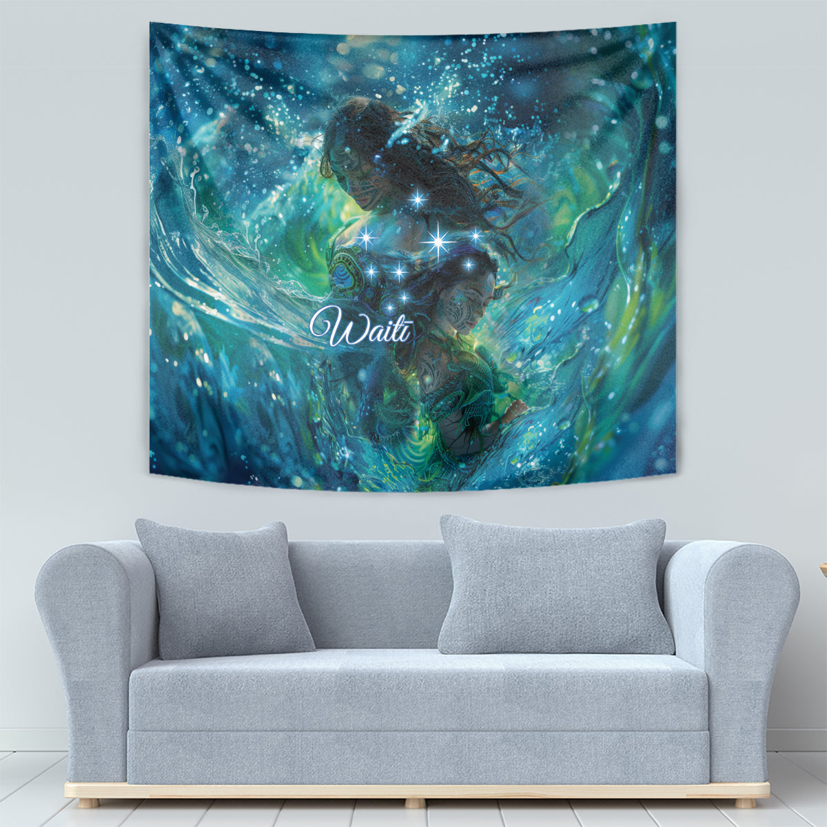 New Zealand Matariki Waiti Tapestry The Beginnings Of Life