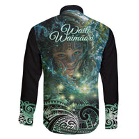 New Zealand Matariki Waiti Family Matching Long Sleeve Bodycon Dress and Hawaiian Shirt Waimāori and The Origin Of Life