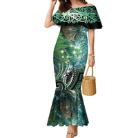 New Zealand Matariki Waiti Family Matching Mermaid Dress and Hawaiian Shirt Waimāori and The Origin Of Life