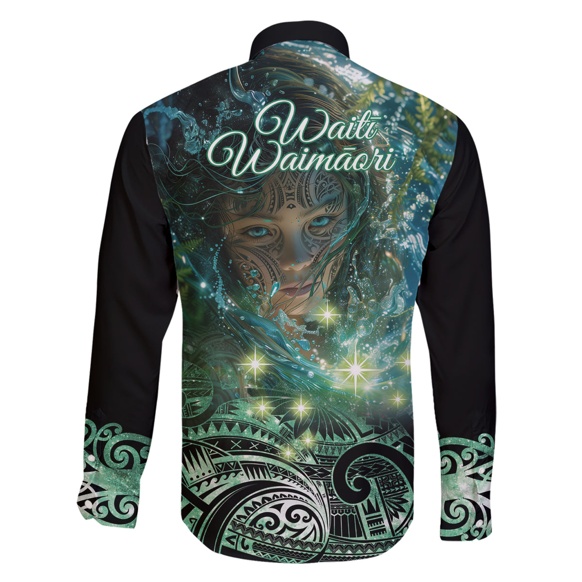 New Zealand Matariki Waiti Family Matching Short Sleeve Bodycon Dress and Hawaiian Shirt Waimāori and The Origin Of Life