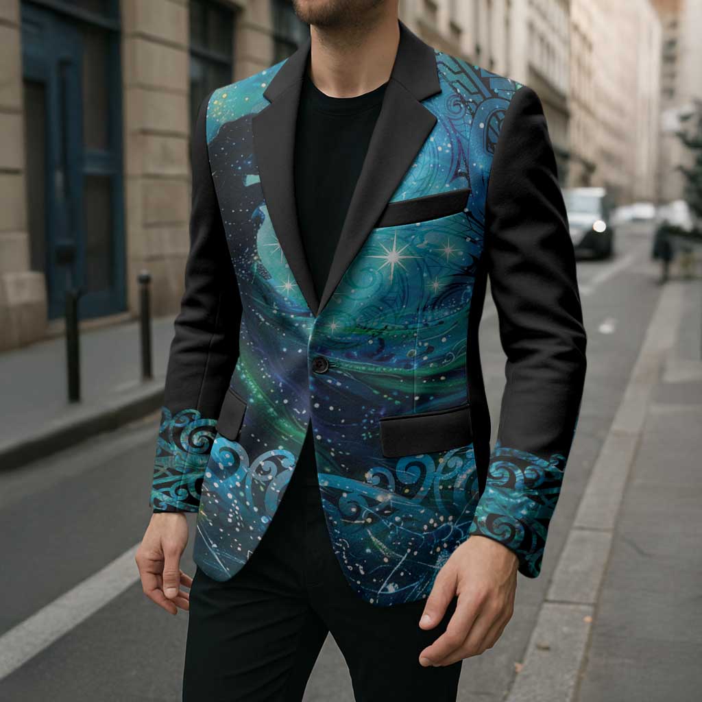 New Zealand Matariki Hiwa-i-te-rangi Blazer Titiro ki nga Whetu Wishing Star - Polynesian Pride