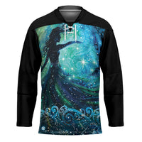 New Zealand Matariki Hiwa-i-te-rangi Hockey Jersey Titiro ki nga Whetu Wishing Star - Polynesian Pride