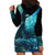 New Zealand Matariki Hiwa-i-te-rangi Hoodie Dress Titiro ki nga Whetu Wishing Star