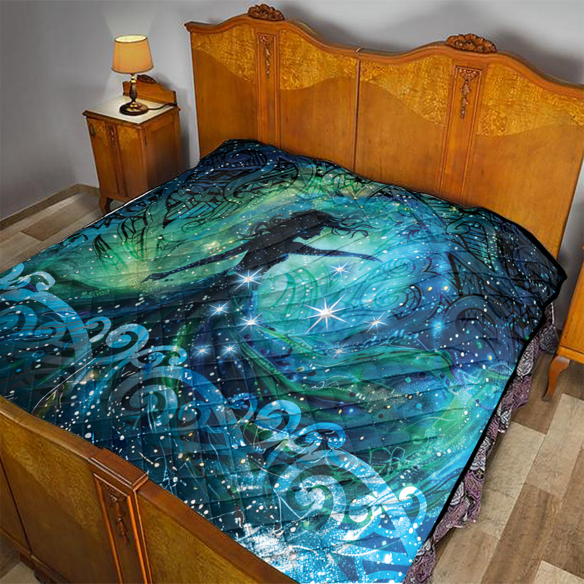 New Zealand Matariki Hiwa-i-te-rangi Quilt Titiro ki nga Whetu Wishing Star