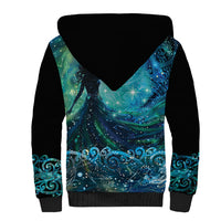 New Zealand Matariki Hiwa-i-te-rangi Sherpa Hoodie Titiro ki nga Whetu Wishing Star