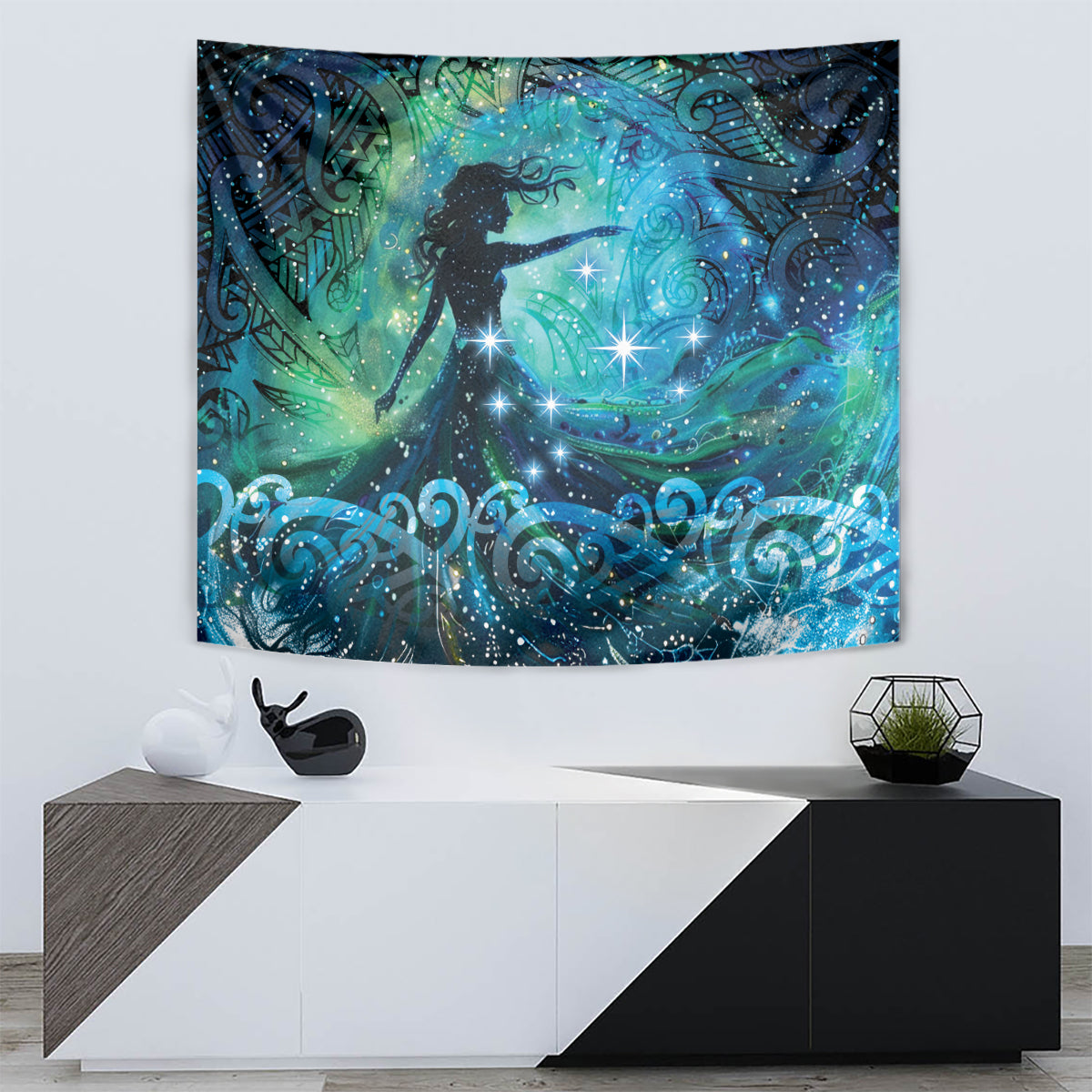 New Zealand Matariki Hiwa-i-te-rangi Tapestry Titiro ki nga Whetu Wishing Star