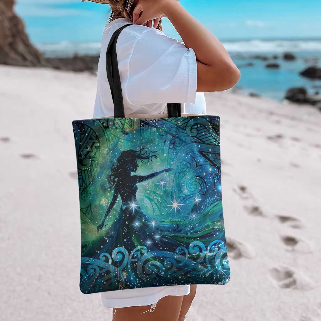 New Zealand Matariki Hiwa-i-te-rangi Tote Bag Titiro ki nga Whetu Wishing Star - Polynesian Pride