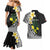 Alo Chiefdom Wallis and Futuna Personalized Couples Matching Mermaid Dress and Hawaiian Shirt Frangipani Flowers Polynesian Pattern