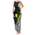 Alo Chiefdom Wallis and Futuna Personalized Family Matching Tank Maxi Dress and Hawaiian Shirt Frangipani Flowers Polynesian Pattern