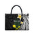 Alo Chiefdom Wallis and Futuna Personalized Leather Bag Frangipani Flowers Polynesian Pattern - Polynesian Pride