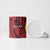 Sigave Chiefdom Wallis and Futuna Personalized Ceramic Mug Frangipani Flowers Polynesian Pattern - Polynesian Pride