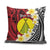 Sigave Chiefdom Wallis and Futuna Personalized Pillow Cover Frangipani Flowers Polynesian Pattern - Polynesian Pride