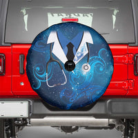 New Zealand Nurses RN Spare Tire Cover Galaxy Stethoscope Maori Motif LT9 - Polynesian Pride