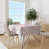 New Zealand Nurses RN Personalised Tablecloth Pink Stethoscope Coquette Bow Maori Motif LT9 - Polynesian Pride